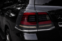 Toyota Land Cruiser 200 2007–2021 Bakljus 2008-2015 (Sequential Red) foto 2