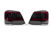 Toyota Land Cruiser 200 2007–2021 Bakljus 2008-2015 (Sequential Red) foto 5
