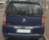 Peugeot Bipper 2008–2017 List ovanför registreringsskylten (rostfritt stål) OmsaLine – italienskt rostfritt stål foto 1
