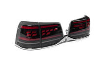 Toyota Land Cruiser 200 2007–2021 Baklyktor 2016-2021 (Sequential Red Plus) foto 4
