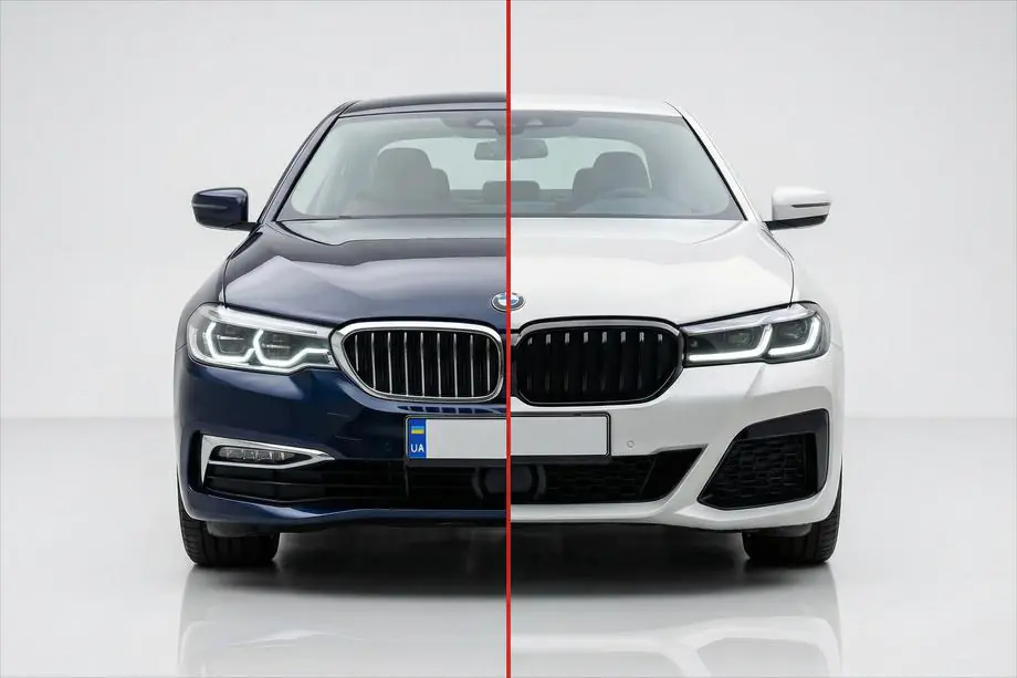 BMW 5-serien G30/G31 2017–2023 Facelift-kit (till M-Tech 2021) Foto 1