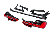 BMW 7-serien F01/F02 2008–2015 Restylingkit för G12 M760 (med byte av bagagelucka och bakskärmar) foto 63