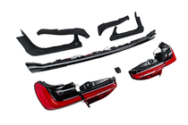 BMW 7-serien F01/F02 2008–2015 Restylingkit för G12 M760 (med byte av bagagelucka och bakskärmar) foto 67
