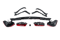 BMW 7-serien F01/F02 2008–2015 Restylingkit för G12 M760 (med byte av bagagelucka och bakskärmar) foto 69