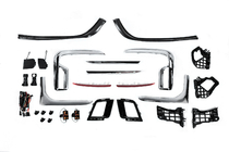BMW 7-serien F01/F02 2008–2015 Restylingkit för G12 M760 (med byte av bagagelucka och bakskärmar) foto 82