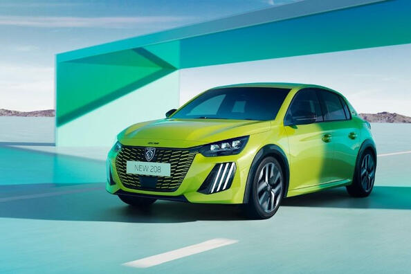 Uppdaterad kompakt halvkombi Peugeot 208