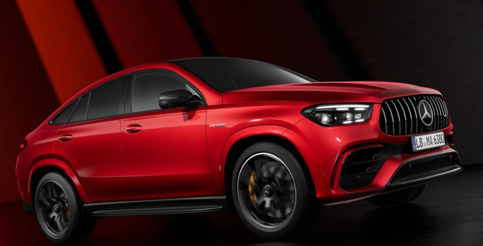 Faceliftad Mercedes-Benz GLE Coupe SUV-modell