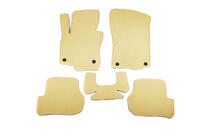 Skoda Octavia II A5 2010–2013 EVA bilmattor (beige) foto 1
