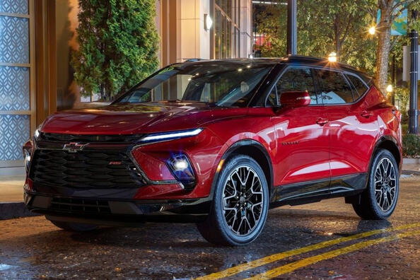 Test av uppdaterade Chevrolet Blazer-crossovern
