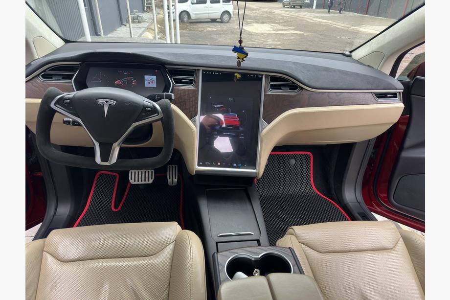 Tesla Model X 2015– EVA bilmattor (svarta) Image