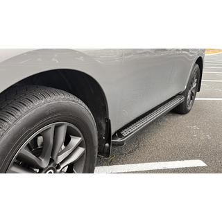 Sidosteg New Vision Grey (2 st, aluminium)