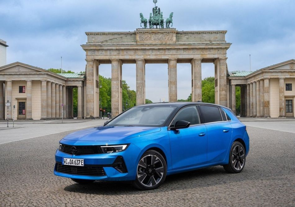 Elektrisk kompakt halvkombi Opel Astra Electric