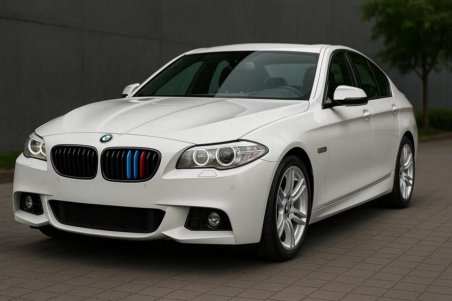 BMW 5-serien F10/F11 2010–2016 Grillinsatser 2010-2013 (3 st) Image