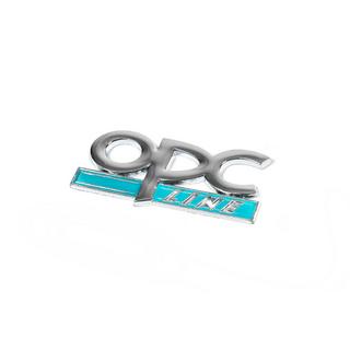 Metall emblem till baklucka OPC Line (krom+blå) foto 1