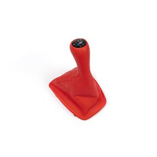 OEM växelspaksknopp + växeldamask (röd) BMW 3-serie E46 1998–2006 foto 3