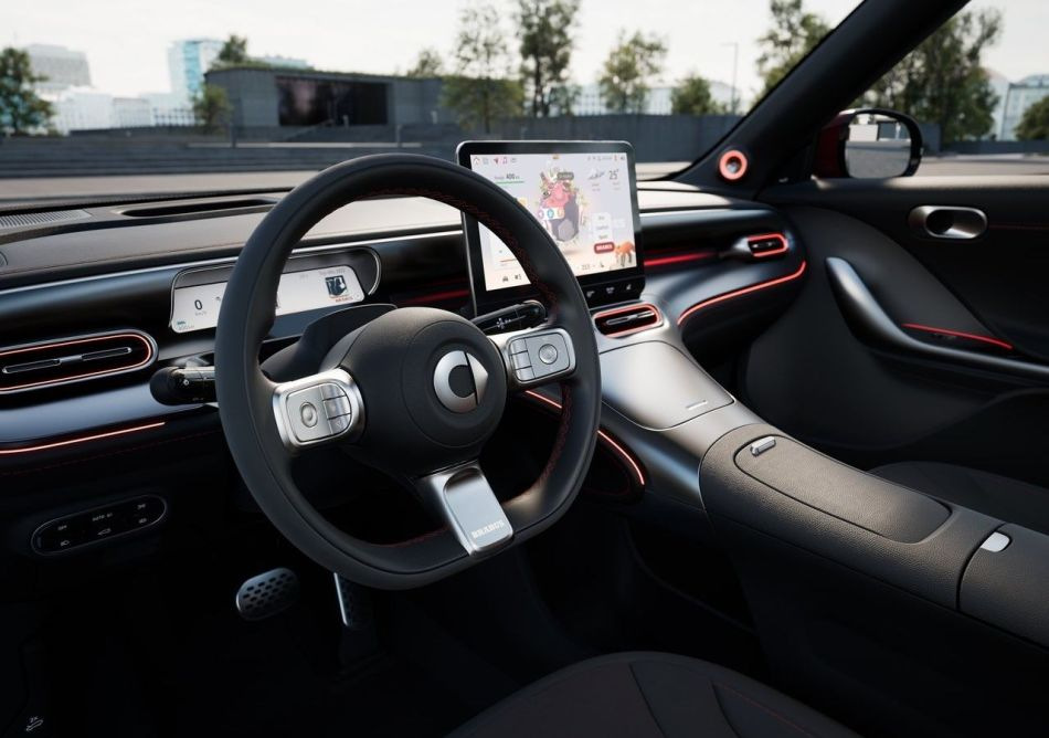 Test av den subkompakta elcrossovern Smart #1