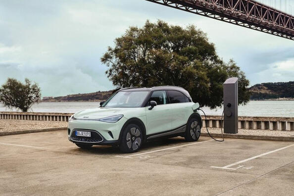 Test av den subkompakta elcrossovern Smart #1