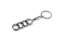 Audi Nyckelring i metall med Audi-logotyp foto 2