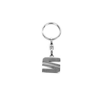 Metallnyckelring med Seat-logotyp foto 1