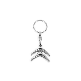 Metallnyckelring med Citroen-logotyp