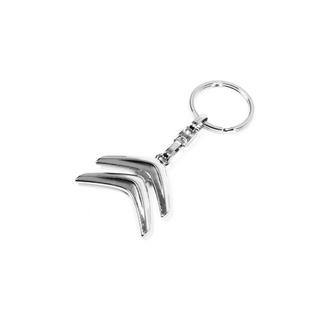 Metallnyckelring med Citroen-logotyp foto 2