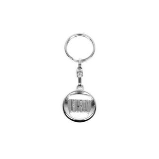 Nyckelring i metall med Fiat-logotyp foto 1