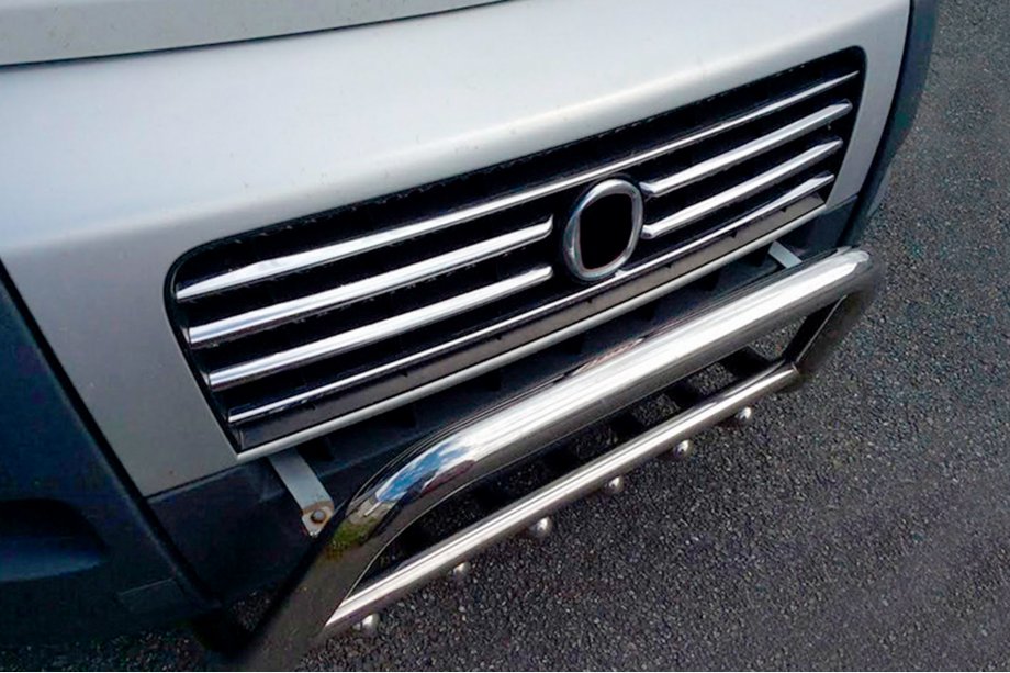 Fiat Ducato 2006–2025 Kromlister till kylargrill 2006-2014 (6 st, rostfritt) REA Image