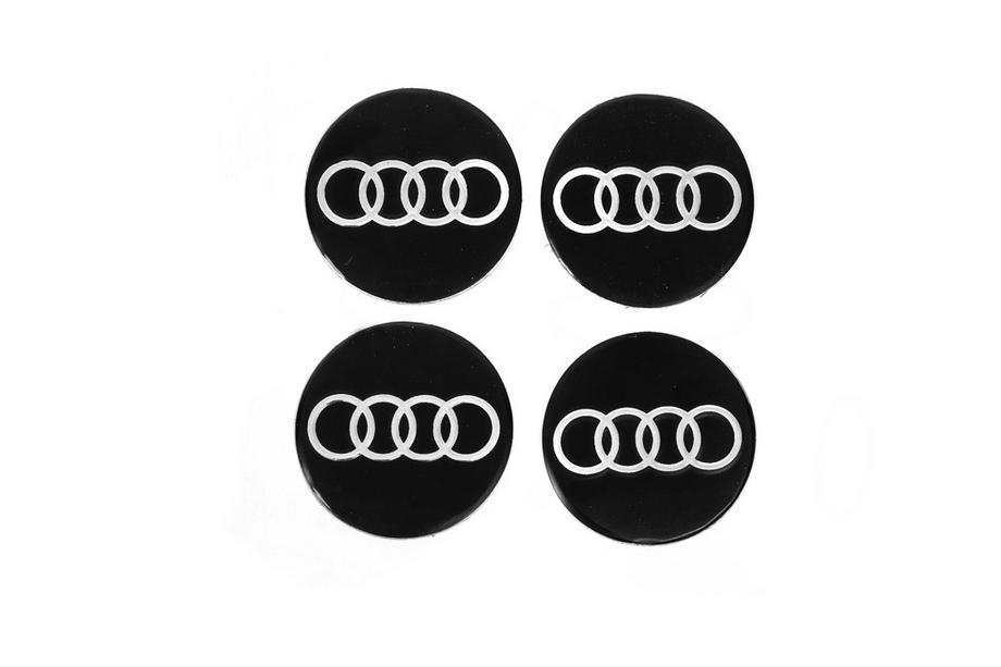 Audi Dekaler för navkåpor 60 mm (4 st) Image