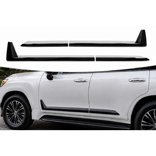 Svarta dörrlister F-Sport vit/svart (4 st, ABS) foto 1