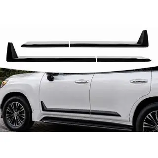 Svarta dörrlister F-Sport vit/svart (4 st, ABS) foto 1