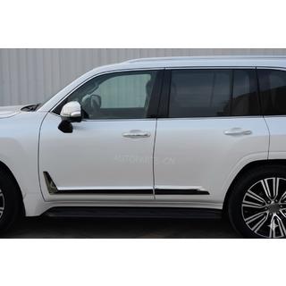 Svarta dörrlister F-Sport vit/svart (4 st, ABS) foto 3