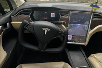 Tesla Model X 2015– Sportratt (konstläder och kolfiberinlägg) foto 6