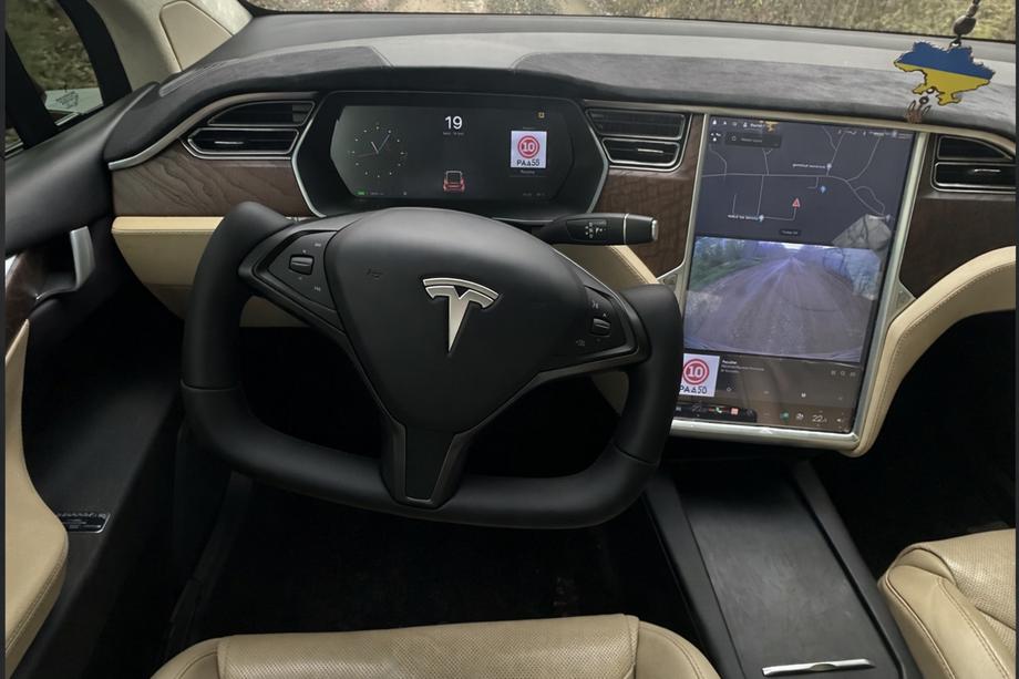 Tesla Model X 2015– Sportratt (konstläder och kolfiberinlägg) Image