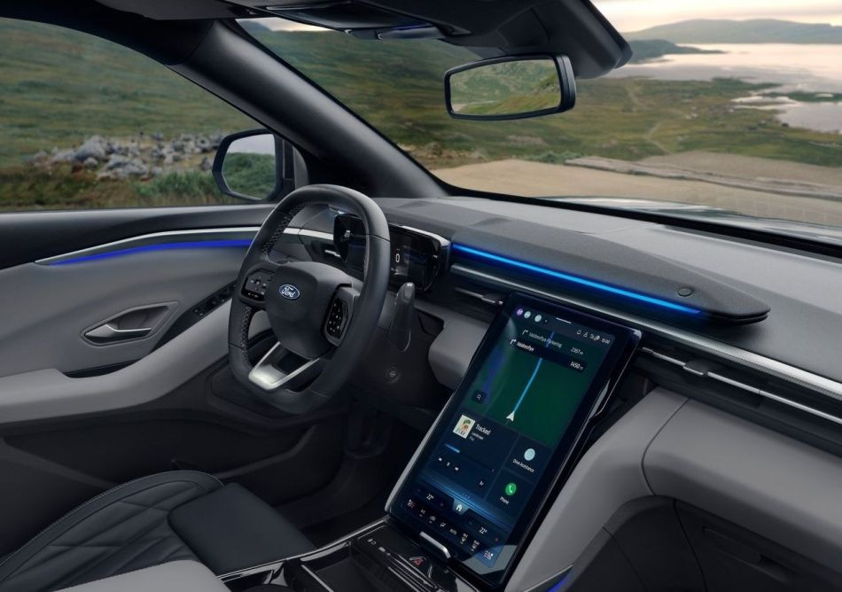Test av nya eldrivna crossovern Ford Explorer EV