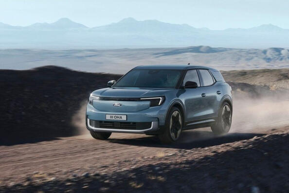 Test av nya eldrivna crossovern Ford Explorer EV