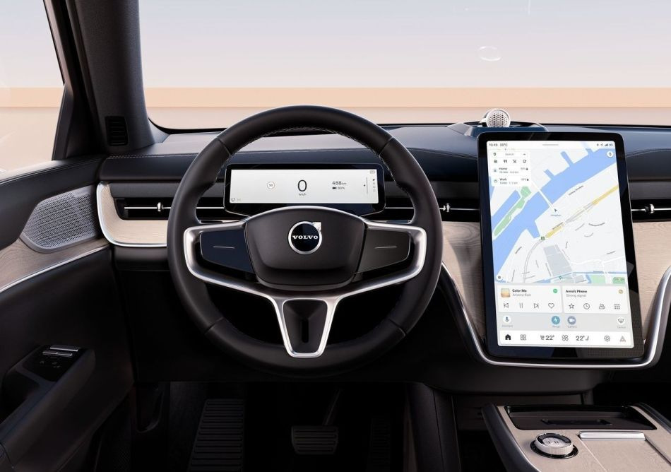 Test av den eldrivna fyrhjulsdrivna crossovern Volvo EX90