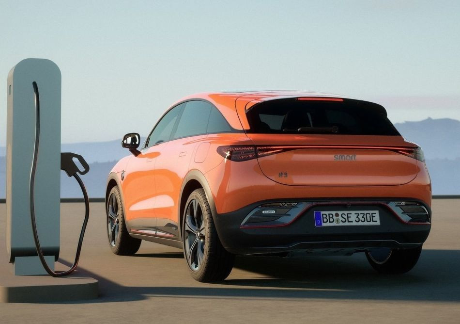 Test av den elektriska subkompakta crossovern Smart #3