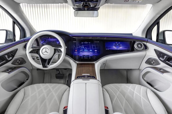 Test av den elektriska premiumcrossovern Mercedes-Benz EQS Foto 5