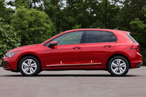 Volkswagen Golf 8 2019– Dörrlister (4 st, rostfritt stål) foto 1