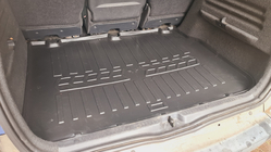 Renault Scenic/Grand 2003–2009 Gummibagagerumsmatta Stingray 3D (för Scenic) foto 1