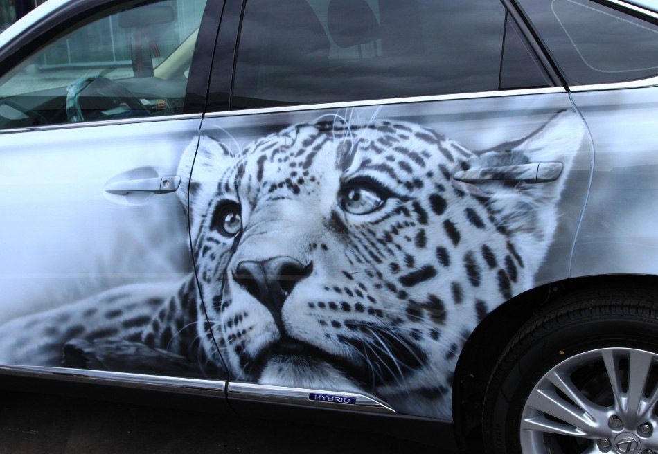 Airbrush som en form av biltuning