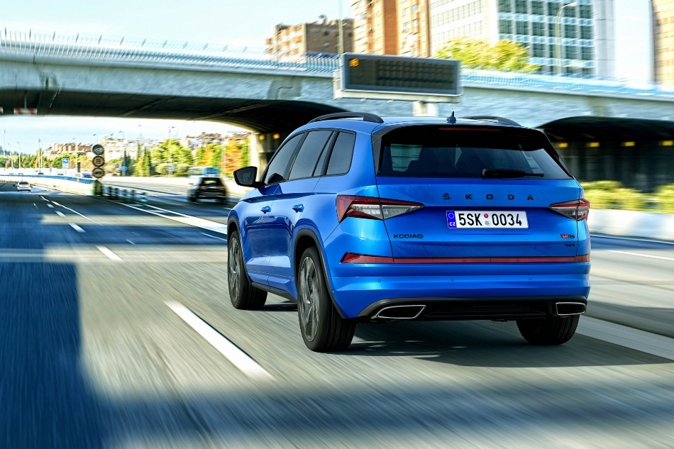 Test av den "laddade" AWD-versionen av Skoda Kodiaq RS