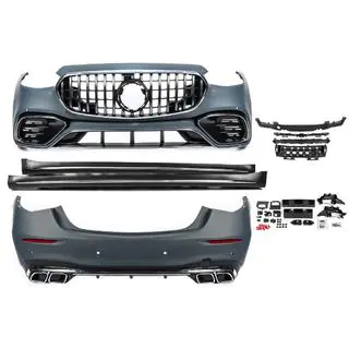 AMG S63 bodykit med sidokjolar