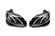 Mercedes E-klass W213 2016–2023 OEM strålkastare fram 2016-2020 (2 st, utan styrenheter, LED) foto 1