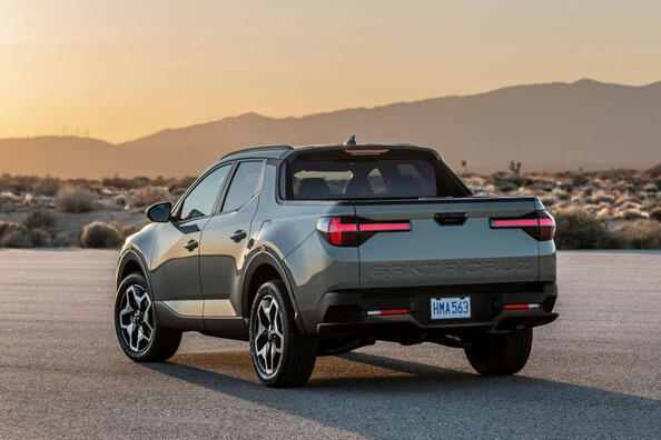 Test av Hyundai Santa Cruz pick-up i första generationen Foto 4