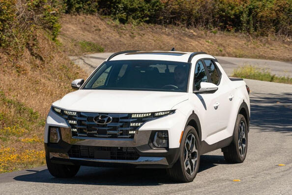Test av Hyundai Santa Cruz pick-up i första generationen Foto 1