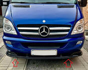 Mercedes Sprinter W906 2006–2018 Främre lipspoiler 2006-2013 (ABS) foto 2