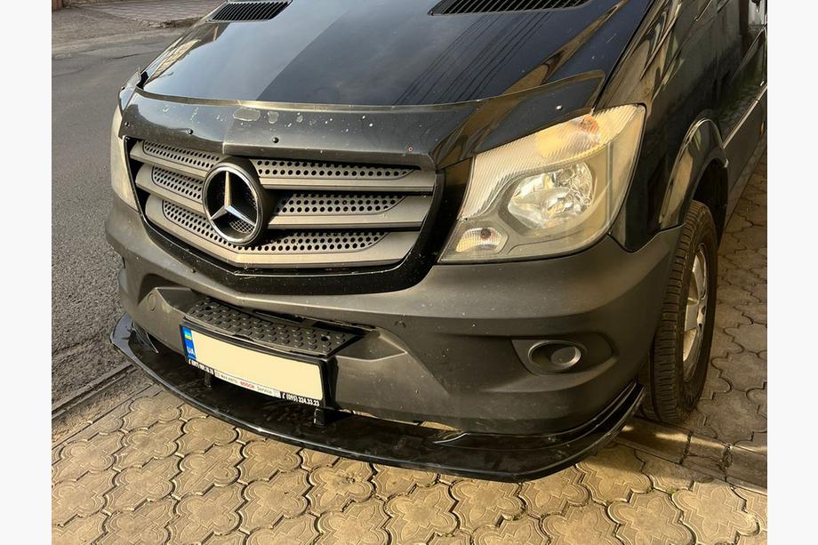 Mercedes Sprinter W906 2006–2018 Främre läppspoiler 2013-2018 (ABS) Foto 4