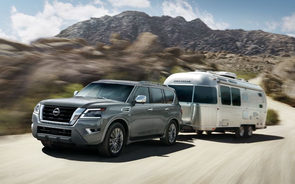 Test av uppdaterade 400-hästars Nissan Armada SUV