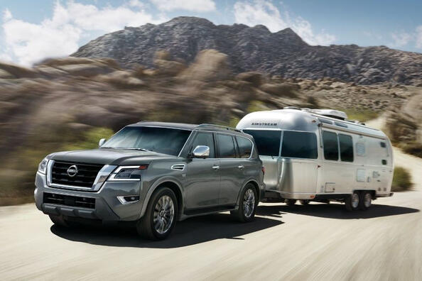 Test av uppdaterade 400-hästars Nissan Armada SUV